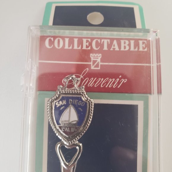 FORT Collectable Souvenir Spoon - San Diego, CA - Picture 2 of 3